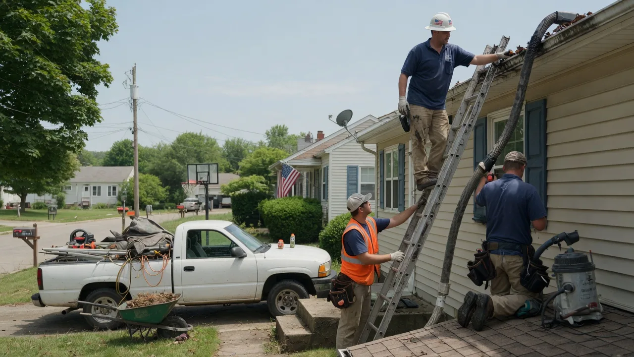 Gutter Installation in Bellmont, IL near me